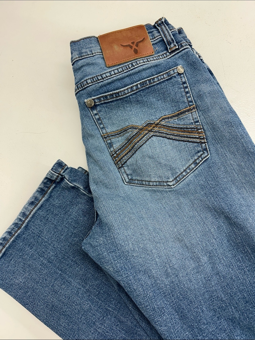 Men’s 42 Vintage 20X Boot cut Medium Wash Denim from Wrangler 31 X 34